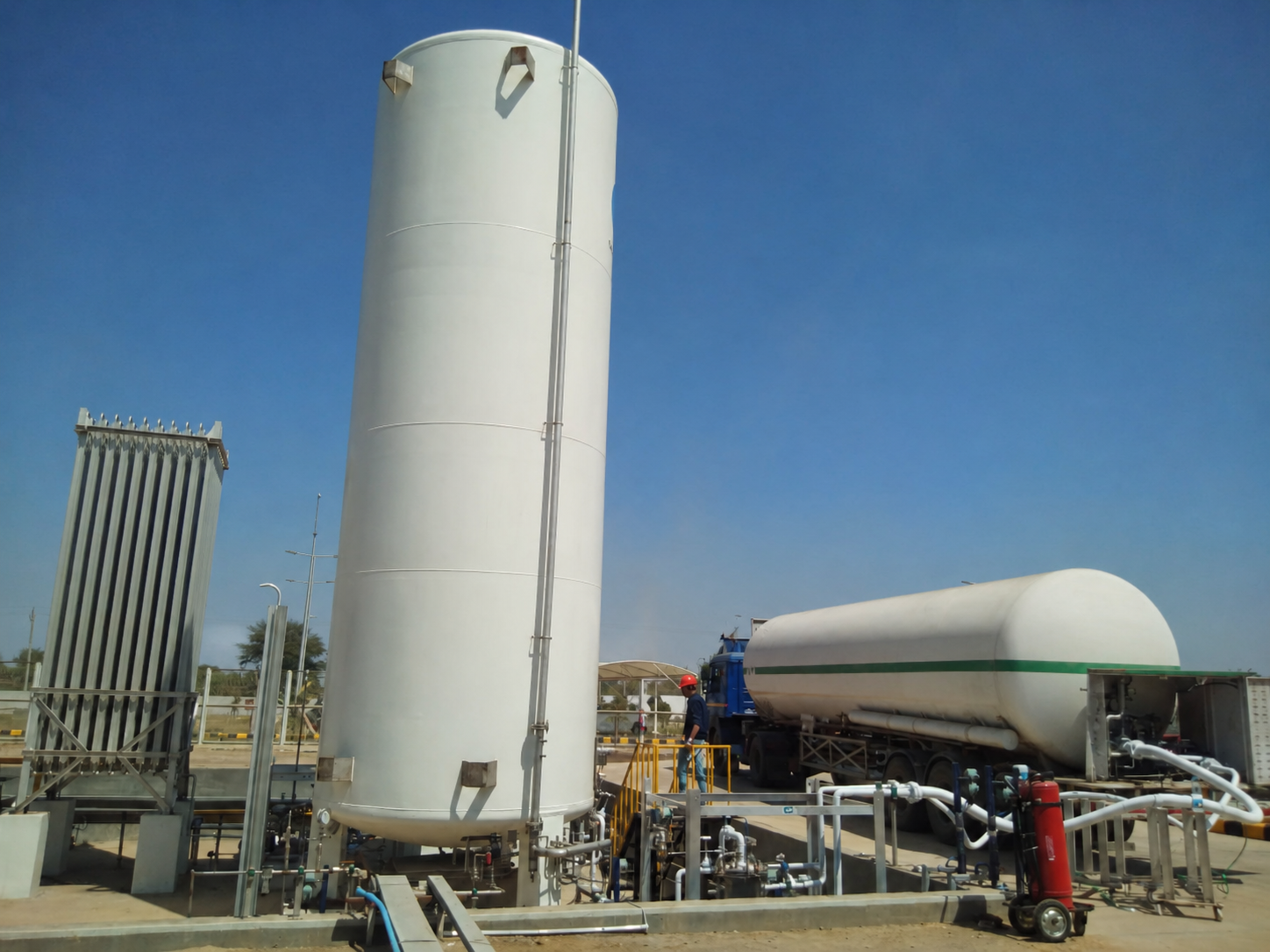 LNG storage and regasification infrastructure